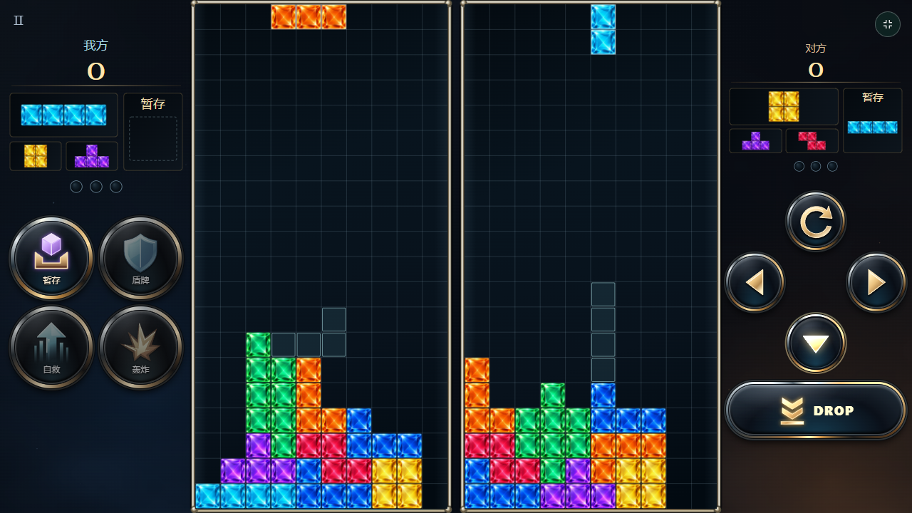 BLOCKBOMBEN-DUELL