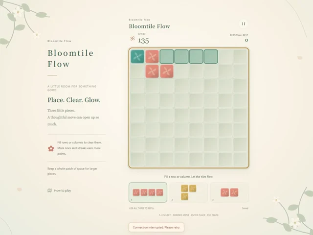 Bloomtile Flow