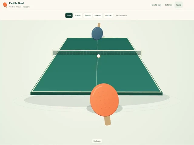 Paddle Duel